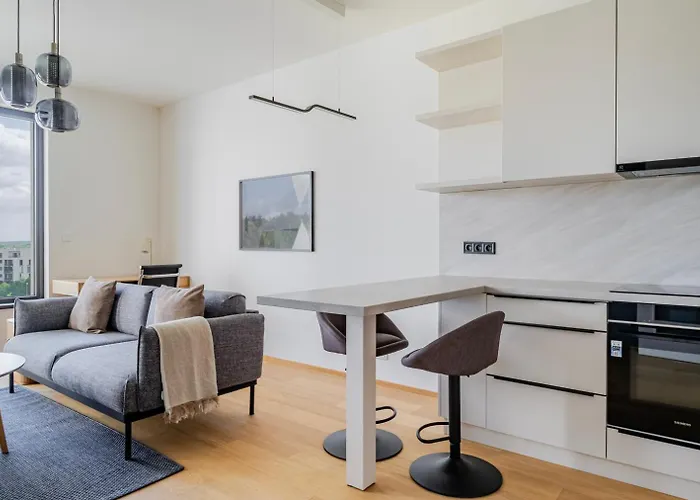 아파트 Blueground 9 Balcony Free Parking Prg-46 프라하
